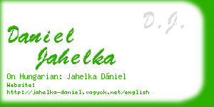 daniel jahelka business card